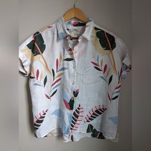 Cynthia Rowley Linen Shirt